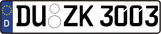 DU-ZK3003