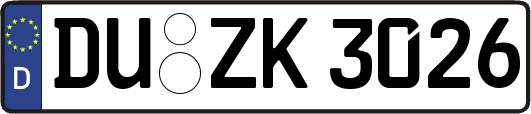 DU-ZK3026