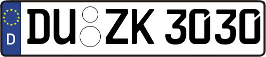 DU-ZK3030