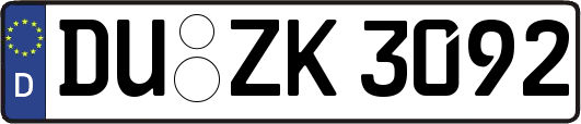 DU-ZK3092