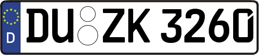 DU-ZK3260