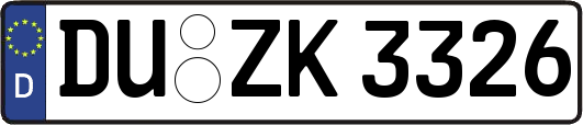DU-ZK3326