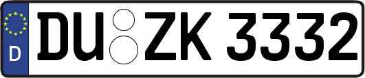 DU-ZK3332