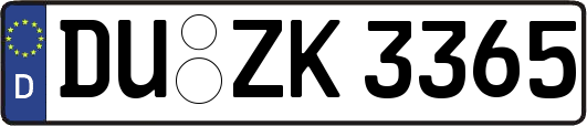 DU-ZK3365
