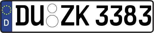 DU-ZK3383