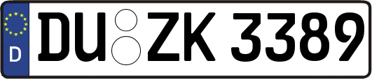 DU-ZK3389