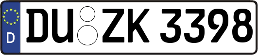 DU-ZK3398