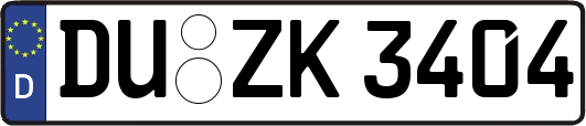 DU-ZK3404