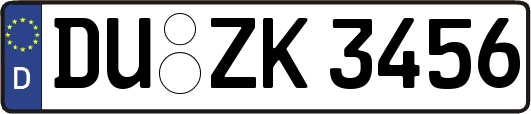 DU-ZK3456