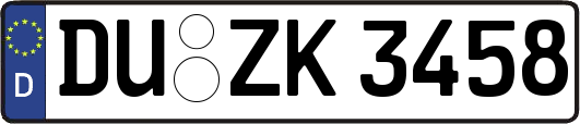 DU-ZK3458