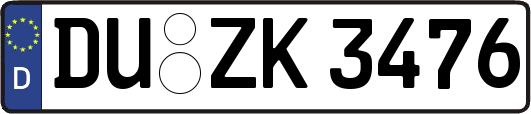 DU-ZK3476