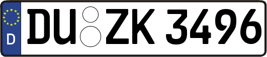 DU-ZK3496