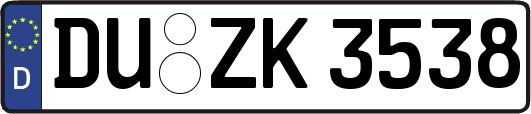 DU-ZK3538