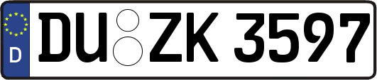 DU-ZK3597