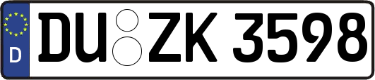 DU-ZK3598