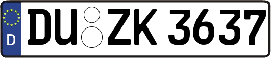 DU-ZK3637