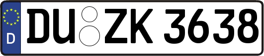 DU-ZK3638