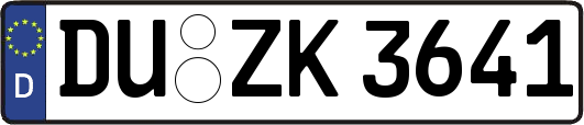 DU-ZK3641