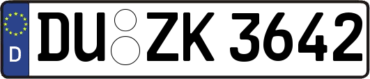 DU-ZK3642