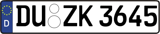 DU-ZK3645