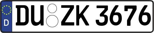 DU-ZK3676