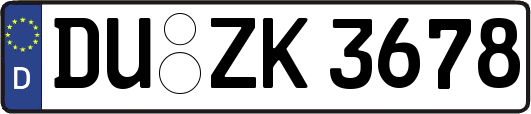 DU-ZK3678