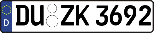 DU-ZK3692