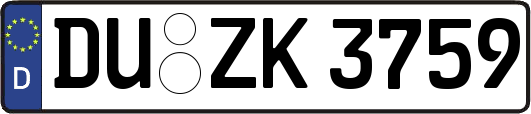 DU-ZK3759