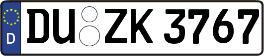 DU-ZK3767