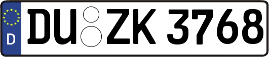 DU-ZK3768
