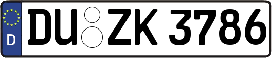 DU-ZK3786