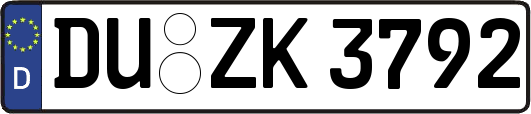 DU-ZK3792