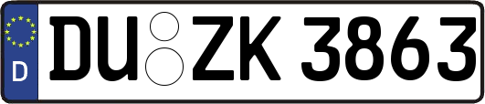 DU-ZK3863