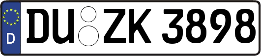 DU-ZK3898