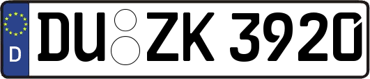DU-ZK3920