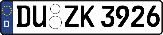 DU-ZK3926