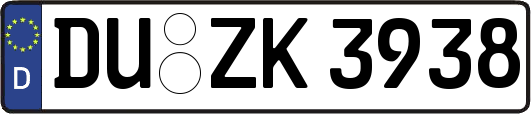 DU-ZK3938