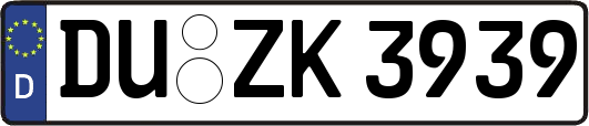 DU-ZK3939