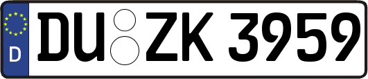 DU-ZK3959