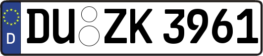 DU-ZK3961