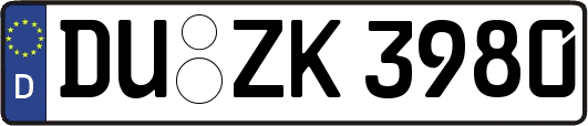 DU-ZK3980
