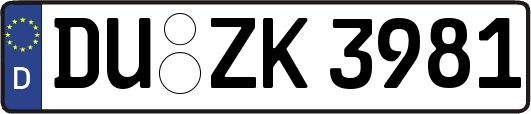 DU-ZK3981