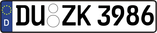 DU-ZK3986