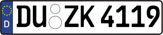 DU-ZK4119