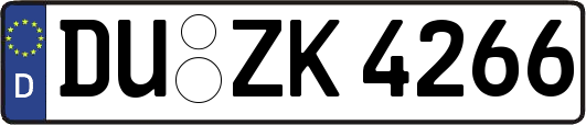 DU-ZK4266