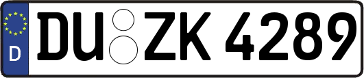 DU-ZK4289