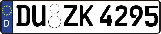 DU-ZK4295