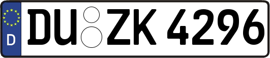DU-ZK4296