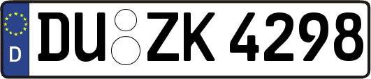 DU-ZK4298