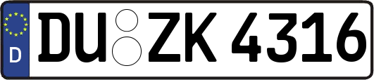 DU-ZK4316